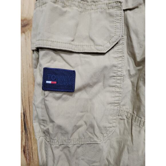 Tommy Hilfiger Cargo Joggers Khakis Tommy Jeans Mens Medium - Picture 4 of 11